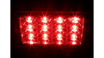 Spec-D F1 Style LED 3rd Brake Light (Chrome Housing/Red Lens) Subaru WRX | STI | XV Crosstrek 2011-2021                                     - LT-WRX11RB3R2LED-VS - Image 3