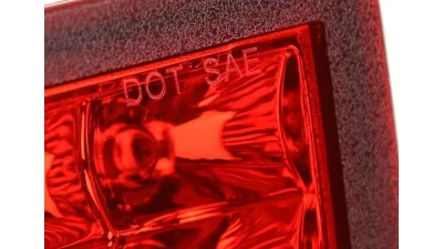 Spec-D F1 Style LED 3rd Brake Light (Chrome Housing/Red Lens) Subaru WRX | STI | XV Crosstrek 2011-2021                                     - LT-WRX11RB3R2LED-VS - Image 5