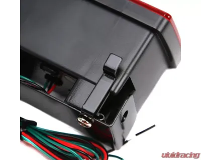 Spec-D F1 Style LED 3rd Brake Light (Chrome Housing/Red Lens) Subaru 2011-2021 - LT-WRX11RB3R2LED-VS