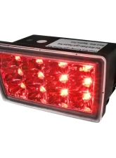 Spec-D F1 Style Rear LED 3rd Brake Light (Chrome Housing/Red Lens) Subaru 2011-2018                                     - LT-WRX11RB3RLED-VS - Image 10