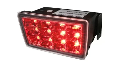 Spec-D F1 Style Rear LED 3rd Brake Light (Chrome Housing/Red Lens) Subaru WRX | STI | XV Crosstrek 2011-2018                                     - LT-WRX11RB3RLED-VS - Image 10