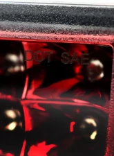 Spec-D F1 Style Rear LED 3rd Brake Light (Chrome Housing/Red Lens) Subaru 2011-2018                                     - LT-WRX11RB3RLED-VS - Image 7