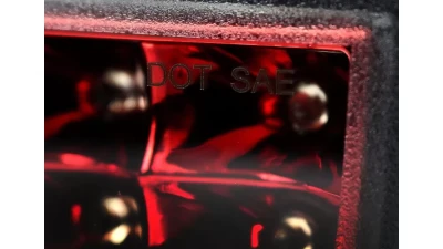 Spec-D F1 Style Rear LED 3rd Brake Light (Chrome Housing/Red Lens) Subaru WRX | STI | XV Crosstrek 2011-2018                                     - LT-WRX11RB3RLED-VS - Image 7