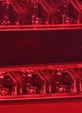 Spec-D Sequential White Bar LED Taillights (Chrome Housing/Red Lens) Subaru WRX | STI 2015-2021                                     - LT-WRX15RLED-SQ-TM - Image 4