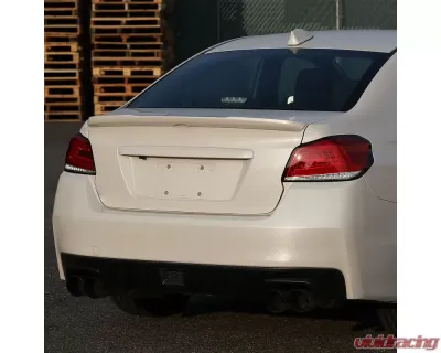 Spec-D Sequential White Bar LED Taillights (Chrome Housing/Red Lens) Subaru WRX | STI 2015-2021 - LT-WRX15RLED-SQ-TM