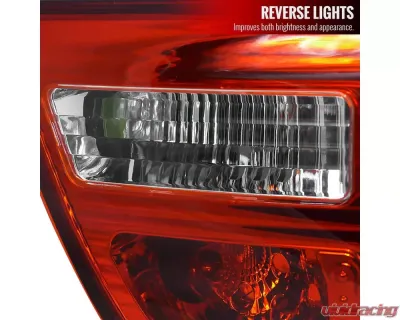 Spec-D Taillights (Chrome Housing/Red Clear Lens) BMW E53 X5 2000-2006 - LT-X500RPW-APC