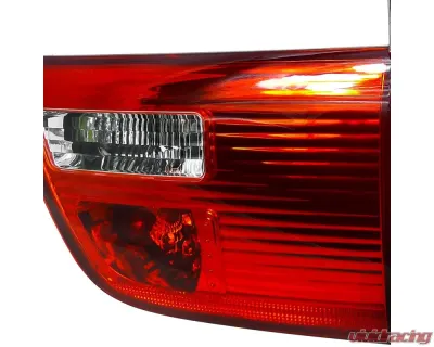 Spec-D Taillights (Chrome Housing/Red Clear Lens) BMW E53 X5 2000-2006 - LT-X500RPW-APC