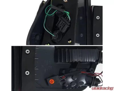 Spec-D Taillights (Chrome Housing/Red Clear Lens) BMW E53 X5 2000-2006 - LT-X500RPW-APC