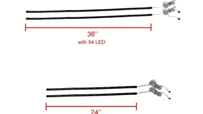 Spec-D Universal 36" Multi-Color LED Underbody Kit                                     - LU-LED7CLR36 - Image 2