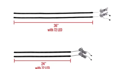 Spec-D Universal 36" Multi-Color LED Underbody Kit                                     - LU-LED7CLR36 - Image 3