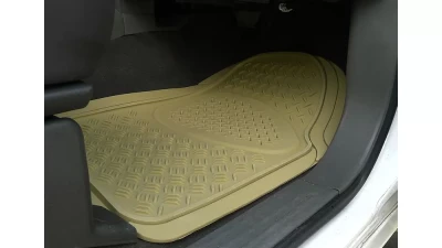 Spec-D Universal PVC Rubber Floor Mats - 3PC (Beige)                                     - MAT-3001BGE - Image 10