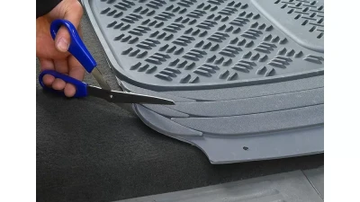 Spec-D Universal PVC Rubber Floor Mats - 3PC (Gray)                                     - MAT-3001GRY - Image 7