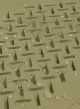 Spec-D Universal Beige PVC Rubber Floor Mats w/ 2x front, 1x rear & 1x trunk liner                                     - MAT-3201BGE - Image 6