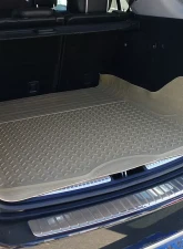 Spec-D Universal Beige PVC Rubber Floor Mats w/ 2x front, 1x rear & 1x trunk liner                                     - MAT-3201BGE - Image 10