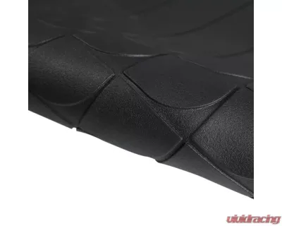 Spec-D Universal Black PVC Rubber Floor Mats w/ 2x front, 1x rear & 1x trunk liner - MAT-3201BLK