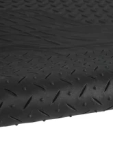 Spec-D Universal Black PVC Rubber Floor Mats w/ 2x front, 1x rear & 1x trunk liner                                     - MAT-3201BLK - Image 4