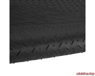 Spec-D Universal Black PVC Rubber Floor Mats w/ 2x front, 1x rear & 1x trunk liner - MAT-3201BLK