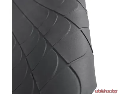 Spec-D Universal Gray PVC Rubber Floor Mats w/ 2x front, 1x rear & 1x trunk liner - MAT-3201GRY