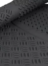 Spec-D Universal Gray PVC Rubber Floor Mats w/ 2x front & 2x rear                                     - MAT-4001GRY - Image 3
