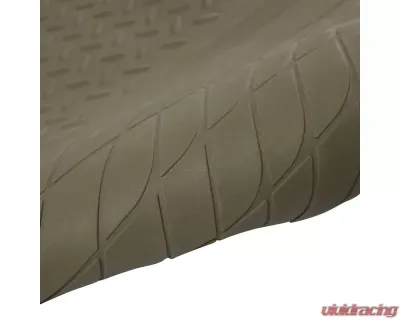 Spec-D Universal Beige PVC Rubber Floor Mats w/ 2x front, 2x rear & 1x trunk liner - MAT-4201BGE