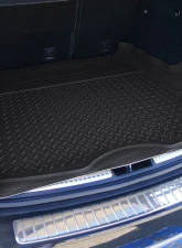 Spec-D Universal Black PVC Rubber Floor Mats w/ 2x front, 2x rear & 1x trunk liner                                     - MAT-4201BLK - Image 10