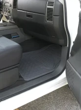 Spec-D Universal Gray PVC Rubber Floor Mats w/ 2x front, 2x rear & 1x trunk liner                                     - MAT-4201GRY - Image 8