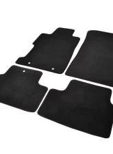 Spec-D Black Carpet Floor Mats w/ Red Stitching (4pc) Honda Civic 2006-2010                                     - MAT-CV062-ATW - Image 10