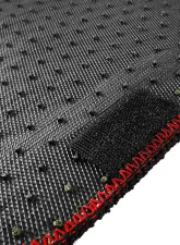 Spec-D Black Carpet Floor Mats w/ Red Stitching (4pc) Honda Civic 2006-2010                                     - MAT-CV062-ATW - Image 3