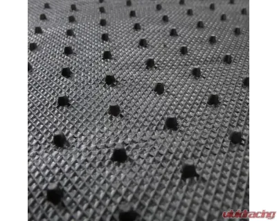 Spec-D Black Carpet Floor Mats w/ Red Stitching (4pc) Honda Civic 2006-2010 - MAT-CV062-ATW