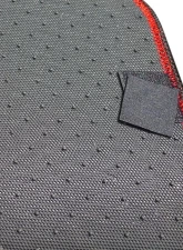 Spec-D Black Carpet Floor Mats w/ Red Stitching (4pc) Honda Civic 2006-2010                                     - MAT-CV062-ATW - Image 7