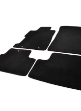 Spec-D Black Carpet Floor Mats w/ Red Stitching (4pc) Honda Civic 2006-2010                                     - MAT-CV062-ATW - Image 9