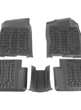 Spec-D Matte Black Injection TPE Floor Mats (5pc) Honda Civic 2016-2021                                     - MAT-CV16-MP - Image 9