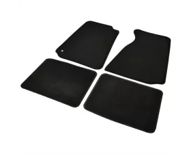 Spec-D Black Carpet Floor Mats (4pc) Ford Mustang 1994-2004