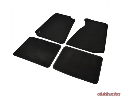 Spec-D Black Carpet Floor Mats (4pc) Ford Mustang 1994-2004 - MAT-MST94BLK
