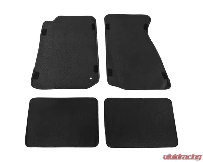 Spec-D Black Carpet Floor Mats (4pc) Ford Mustang 1994-2004 - MAT-MST94BLK