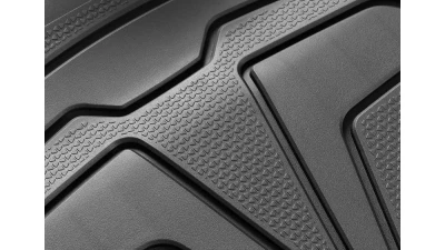 Spec-D Matte Black Injection TPE Front & Rear Floor Mats - 5PC Tesla Model 3 2017-2022                                     - MAT-TSLA317-MP - Image 6