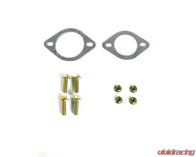 Spec-D Universal 2.5" Inlet | 4" Outlet T-304 Stainless Steel Muffler w/ Fireball Style Burn Tip - MF-RS341T