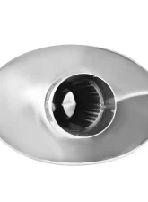 Spec-D Universal 2.5" Inlet | 3" Outlet T-304 Stainless Steel Exhaust Muffler w/ Dual Tips                                     - MF-RS3DTM - Image 9