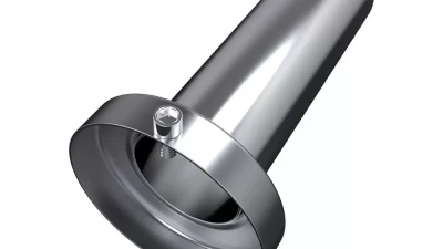 Spec-D Universal 3.5" Inlet Stainless Steel Muffler Silencer                                     - MF-SR78135 - Image 2