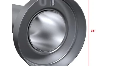 Spec-D Universal 3.5" Inlet Stainless Steel Muffler Silencer                                     - MF-SR78135 - Image 3