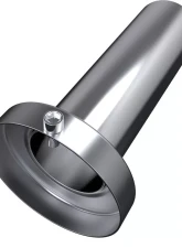 Spec-D Universal 4" Inlet T-304 Stainless Steel Muffler Silencer                                     - MF-SR78140 - Image 2