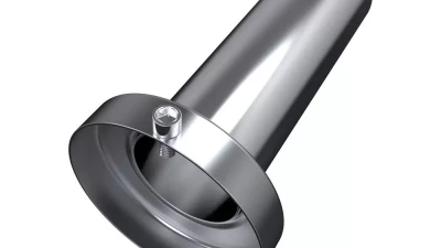 Spec-D Universal 4" Inlet Stainless Steel Muffler Silencer                                     - MF-SR78140 - Image 2