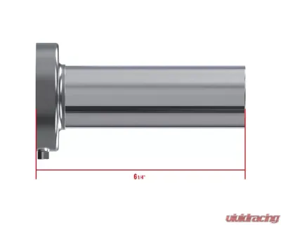 Spec-D Universal 4" Inlet T-304 Stainless Steel Muffler Silencer - MF-SR78140