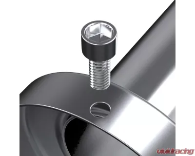 Spec-D Universal 4" Inlet T-304 Stainless Steel Muffler Silencer - MF-SR78140