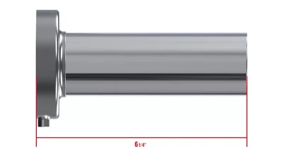 Spec-D Universal 4.5" Inlet Stainless Steel Muffler Silencer                                     - MF-SR78145 - Image 4