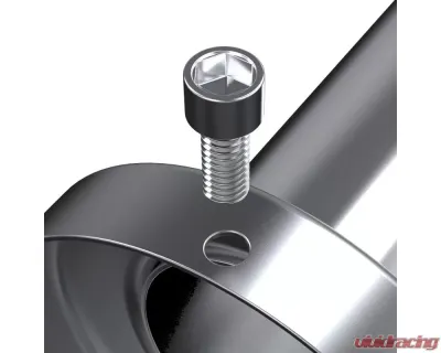 Spec-D Universal 4.5" Inlet T-304 Stainless Steel Muffler Silencer - MF-SR78145