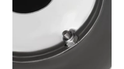 Spec-D Universal 3" Inlet/4" Outlet Stainless Steel Spiral Flow Exhaust Muffler w/ Burnt Tip                                     - MF-SS3103T - Image 5