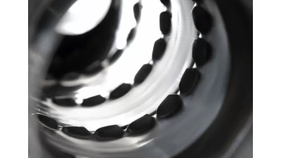 Spec-D Universal 3" Inlet/4" Outlet Stainless Steel Spiral Flow Exhaust Muffler w/ Burnt Tip                                     - MF-SS3103T - Image 9