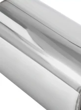 Spec-D Universal 2.5" Inlet | 4" Outlet T-304 Stainless Steel Spiral Flow Exhaust Muffler Burn Tip w/ Silencer                                     - MF-SS3103 - Image 7