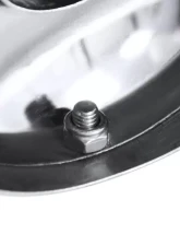 Spec-D Universal 2.5" Inlet | 4" Outlet T-304 Stainless Steel Spiral Flow Exhaust Muffler w/ Slanted Tip                                     - MF-SS341 - Image 5
